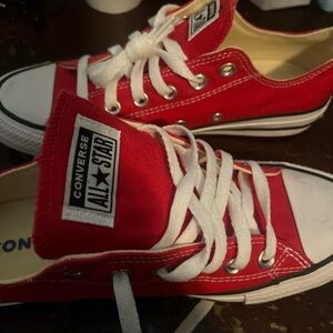Converse Red Sneakers
